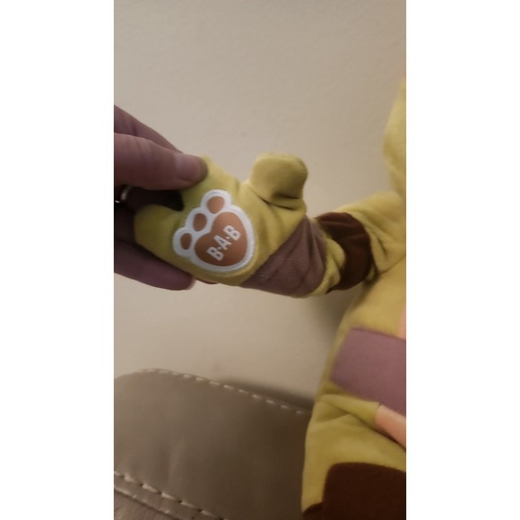 Build a Bear Teenage Mutant Ninja Turtles Michelangelo 18" Plush Stuffed Toy - Picture 3 of 4